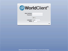 Tablet Screenshot of mail.ricest.ac.ir